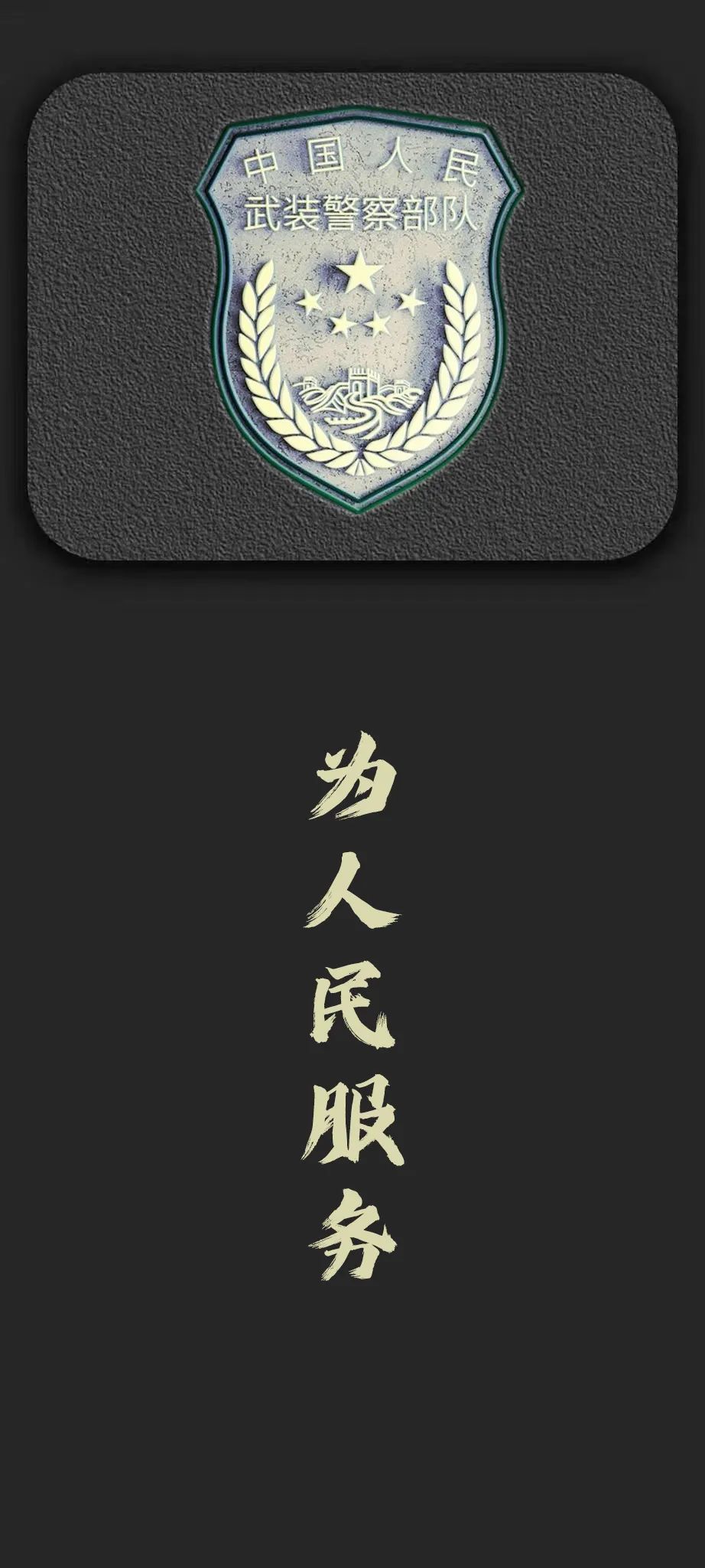 解放军武警部队手机壁纸（21）