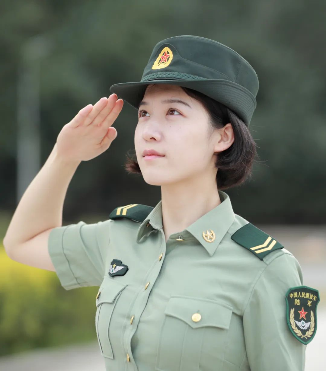 29张大图：穿军装的女兵，太好看了！（14）
