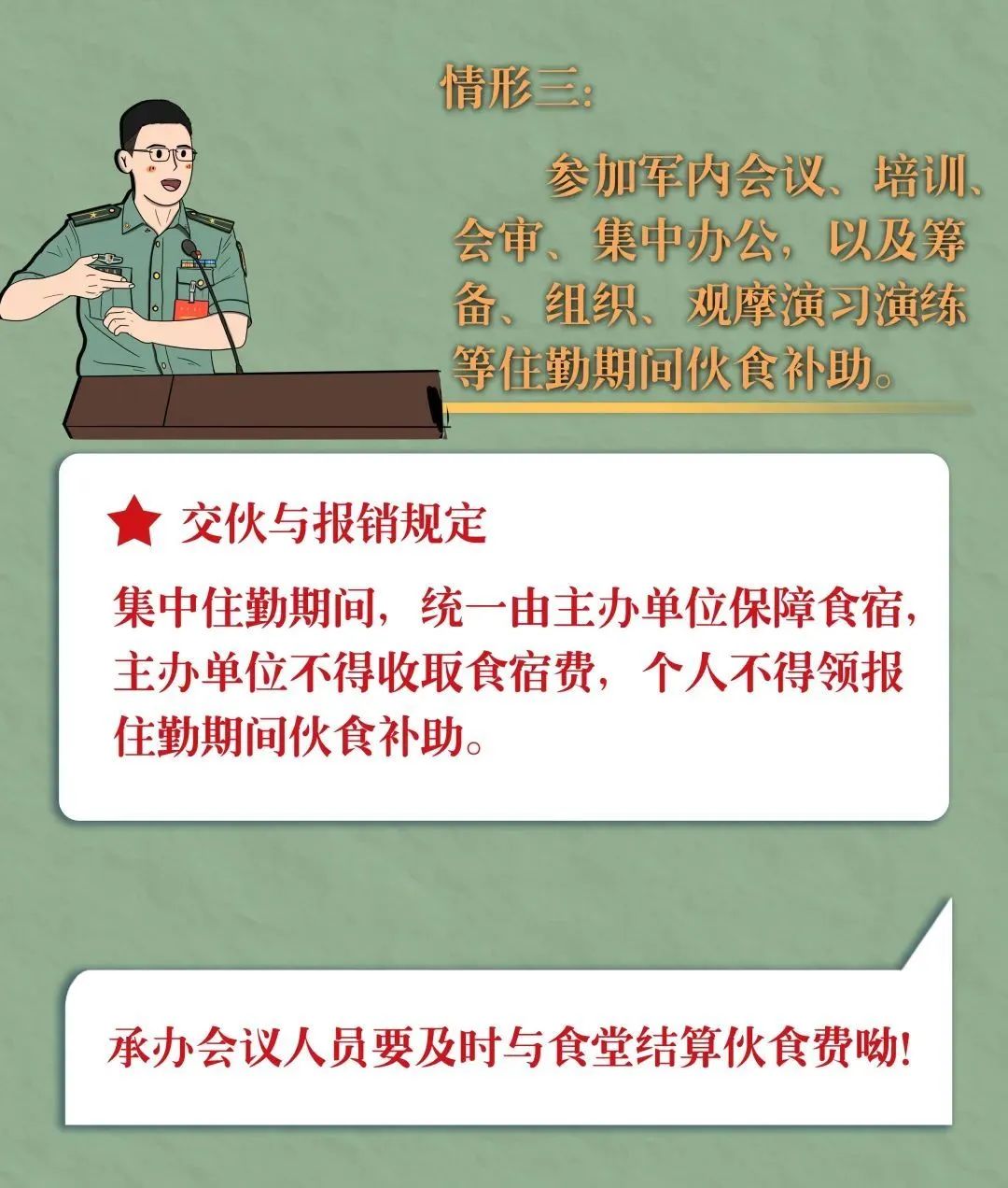 军队人员出差交伙与报销明白卡（6）