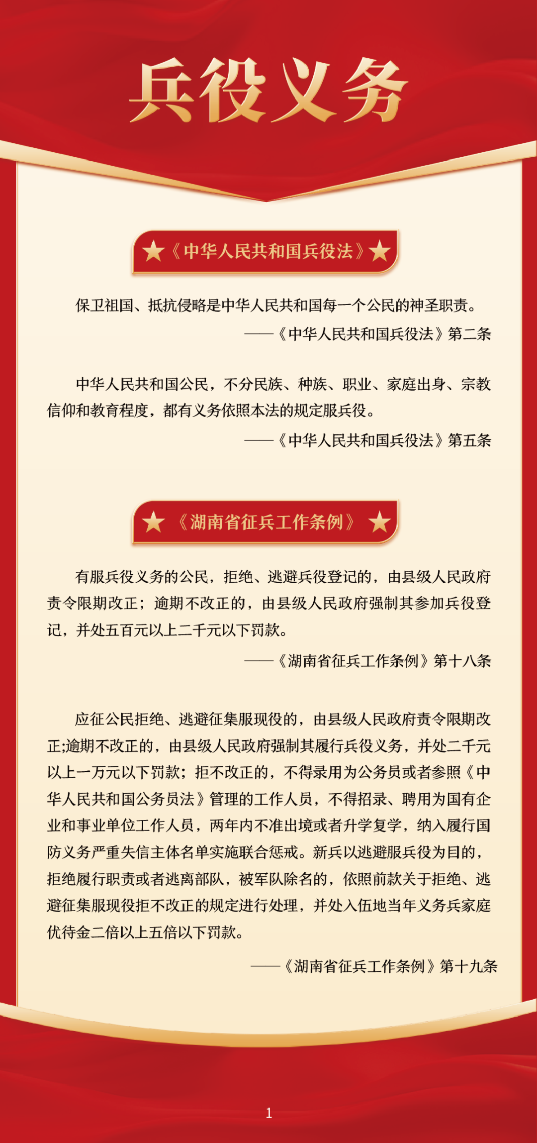 2025年湖南省征兵宣传手册发布！（2）
